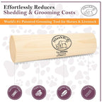 SleekEZ Deshedding Grooming Tool | Horse Brush - Image 5