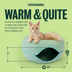 Cattasaurus Peekaboo Cat Cave Donut - Image 6