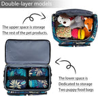 BAGLHER Pet Travel Bag, Double-Layer Pet Supplies Backpack, Pet Travel Backpack - Image 6