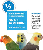 Prevue Hendryx SP31999G Classic Round Bird Cage - Image 8