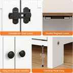 HOOBRO Litter Box Enclosure, Cat Litter Box Furniture - Image 7