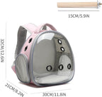 Portable Travel pet Backpack Carrier Hamster Bag Guinea Pig Bird Small Dog cat - Image 3