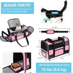 Cat Carrier Pet Carrier Airline Approved - Image 2