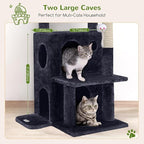 Globlazer Cat Tree Tower for Indoor Cats, 50-inch Adult Cat Tree House for - Image 4