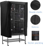 Universal Bird Cage Cover Good Night Birdcage Cover Black-Out Birdcage Cover - Image 3
