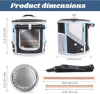 Small to Medium Bird Travel Carrier Cage, Portable Parrot Parakeet Cockatile - Image 2