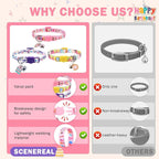 SCENEREAL Birthday Cat Collars Breakaway - Image 4