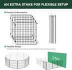 FXW MiniPaws Unleashed Dog Playpen, Expandable & Portable Design - Image 3