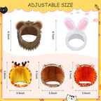 Weewooday 5 Pcs Cat Adorable Costume Bunny Hat - Image 3