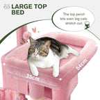 MUTICOR 66 Inches Multi-Level Large Cat Tree Tower - Image 4