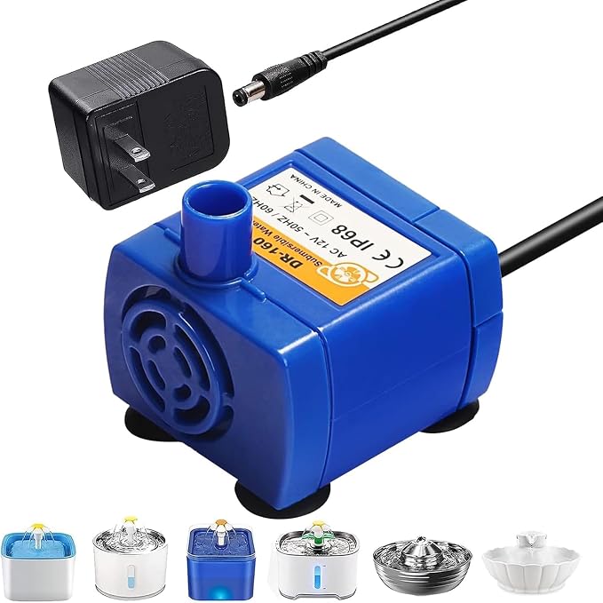 Pet Fountain Pump Replacement Cat Water Fountain Pump Replacement by Happypapa