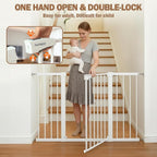 Mumeasy Baby Gate Extra Wide, 29.5"- 51.5" Pressure Mounted Dog Gate - Image 5