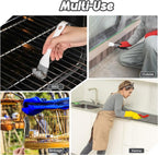 6PCS Bird Cage Cleaning Brush Tools Set, Stainless Steel Bird Poop Remover - Image 4
