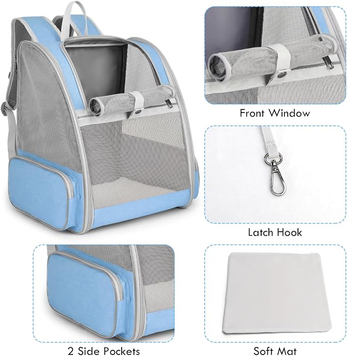 Cat Backpack Carrier, Large Pet Backpack - Image 2