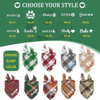 Personalized Dog Gifts with Embroidered Name Custom Dog & Cat Bandana - Image 7