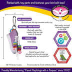Super Bird Creations SB719 Beaker Sneaker Bird Toy - Image 3