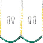 TURFEE 2 Pack Green Swing Seats Heavy Duty by Turfee