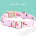 Faygarsle Pink Floral Dog Collar - Image 2