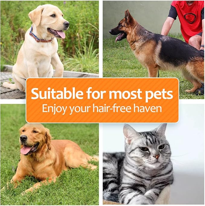Undercoat Rake for Dogs, 2 in 1 Dematting Comb & Deshedding Tool for Long Hair - Image 6