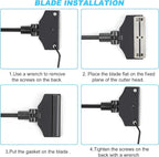 Aquarium Algae Scraper, Aquarium Glass Cleaner, Fish Tank Cleaner, Aquarium - Image 5