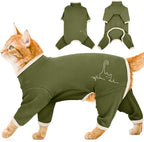 Cat Pajamas for Cats Only, Sticky Hair Cat Clothes, Sphynx Hairless Cats Sweater by ADNIKIA