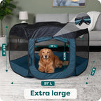 FurHaven Portable Pet Playpen for Dogs & Cats, Extra Large Indoor Kitten Playpen - Image 3