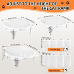 Adjustable Cat Ramp Litter Box Step Double Layer - Image 3