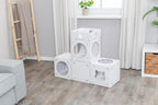 Trixie Casa Cara Modular Cardboard Cat Condo, Corrugated Indoor Cat Condo & - Image 5