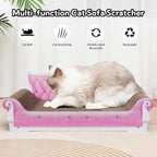Cat Sofa Shape Scratch Pad for Large Medium Small Indoor Cats, Larger-Sized - Image 3