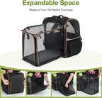 Lekebobor Large Cat Backpack Carrier Expandable Pet Carrier Backpack - Image 4