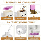2-in-1 Gravity Pet Feeder & Water Dispenser - Image 6