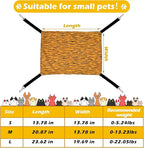 2 Pack Cat Hammock for Cage, Catio Accessories Reversible Soft Cats Bed - Image 4