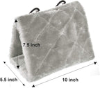 MOACC Winter Warm Bird Nest House Shed Hut Hanging Hammock Finch Cage Plush - Image 6