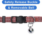 Pawtitas Reflective Brown Cat Collar - Image 3
