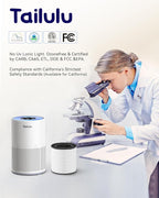 Air Purifiers for Bedroom Home Pets 1200 Ft², Tailulu H13 True HEPA Air Filter - Image 3