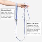 Cat Harness and Leash 2-in-1, Escape Proof Anti-Chocking Harness Adjustable - Image 4