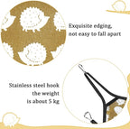 Shappy 5 Pcs Pet Hammock for Cage Hanging Pet Hammock Bed - Image 3