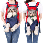 Lifeunion Legs Out Dog Carrier Backpack Hands-Free Adjustable Pet Travel Carrier - Image 5