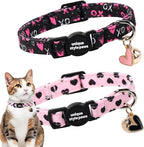 Unique style paws 2 Pack Valentine Kitten Collar Breakaway by Uniquestylepaws