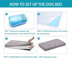 Orthopedic Memory Foam Dog Bed, Cooling Dog Beds - Image 5
