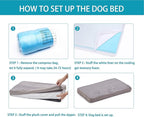 Orthopedic Memory Foam Dog Bed, Cooling Dog Beds - Image 4