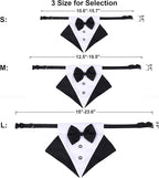 ADOGGYGO Formal Dog Tuxedo Wedding Pet Bandana Collar - Image 6