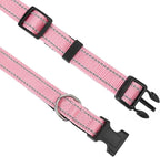 Reflective Dog Collar, Adjustable Soft Neoprene Padded Nylon Pet Collars - Image 3