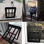 PETLESO Dog Door for Sliding Door, Lockable Dog Screen Door - Image 2