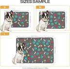 Luciphia 1 Pack 3 Blankets Fluffy Premium Fleece Pet Blanket Flannel Paw - Image 3