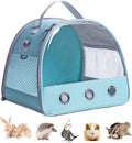 Guinea Pig Carrier, Small Animal Bird Rabbit Turtle Carrier Bag, African by LightUpYourPetsLife