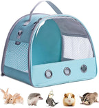 Guinea Pig Carrier, Small Animal Bird Rabbit Turtle Carrier Bag, African by LightUpYourPetsLife