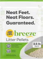 Purina Litter Tidy Cat Breeze Pellets, 3.5 lb, 2 Packs, Limited Edition - Image 2