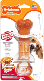 Nylabone Limited Edition 70th Birthday Textured Bone Power Chew Toy - Image 9