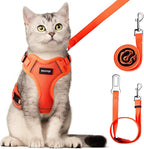 Cat Harness and Leash for Walking Escape Proof Soft Adjustable Cat Leash by Unknown